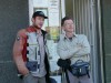 Floyd (aka Ewen McGregor) and Brendan dream of the bikes arriving
