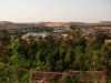 The green valley of the Nile at Aswan