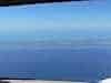 passing overhead Nassau, capital of the Bahamas