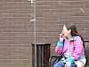 Drip having a fag
