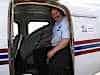 Door Matt our pilot - hey Matt the controls are up the front!