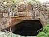 Entrance to Carlsbad big cave - 750 feet below, size of 6 Astrodomes!