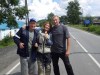 Jo with some pissed passerbys in Never, Never Land