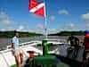 Into another narow channel