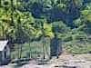 One end of the cable car to Devil's