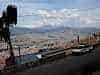 there she lies - La Paz ahoy - down in the crater