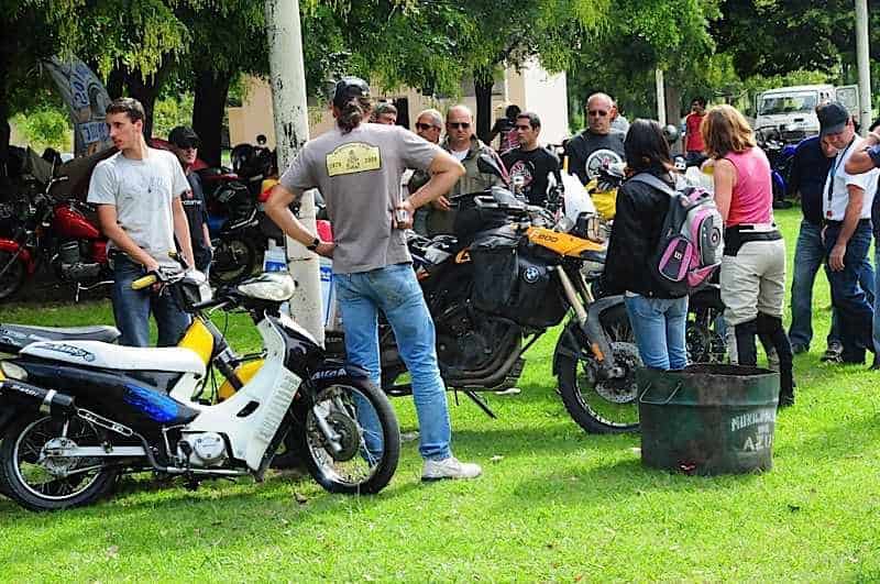 attraction at bike rally