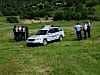 Police and Ministry officials keep a watching brief