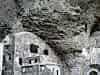 The chapel built into the rockface