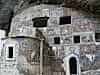 The frescos on the chapel wall date back t the 9th centur
