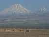 Look like Ruapehu and Ngrahoe? Wrong it's Ararat and its volcanic mate - looking back from inside iran