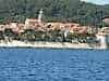 Korcula town from the water