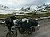 and the mountain passes are cold - even in summer as we are now