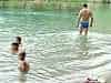 Cooling off with the locals