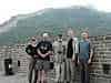 Next day, off an an early morning stroll along the Wall to beat the Hordes (of tourists rather than Mongols this time)