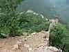 An unrestored section