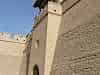 The 13th century fort at Jiayuguan in the Gobi desert. Where the wall begins as a continuim.